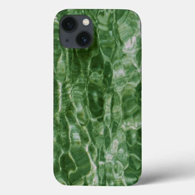 Funda De Case-Mate Para iPhone Agua Verde (Reverso)
