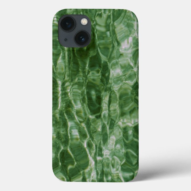 Funda De Case-Mate Para iPhone Agua Verde (Reverso)