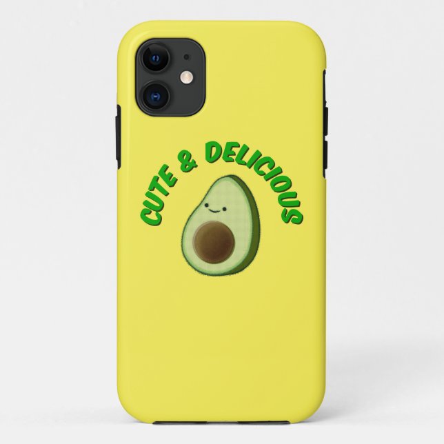 Funda De Case-Mate Para iPhone Aguacate Cuto Y Delicioso (Reverso)