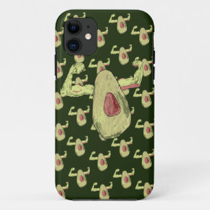 Funda Para iPhone 11 Aguacate musculoso