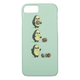 Funda Para iPhone 8/7 Aguacate y niños del aguacate