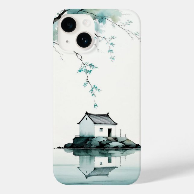 Funda De Case-Mate Para iPhone "Aguas fijas" (Reverso )