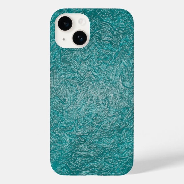 Funda De Case-Mate Para iPhone Aguas salvajes del Caribe... (Reverso )