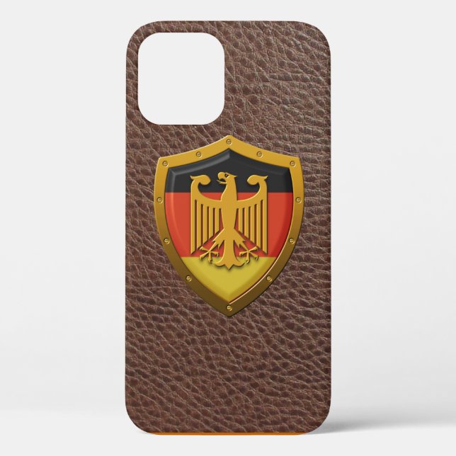 Funda De Case-Mate Para iPhone Águila alemana (Reverso )