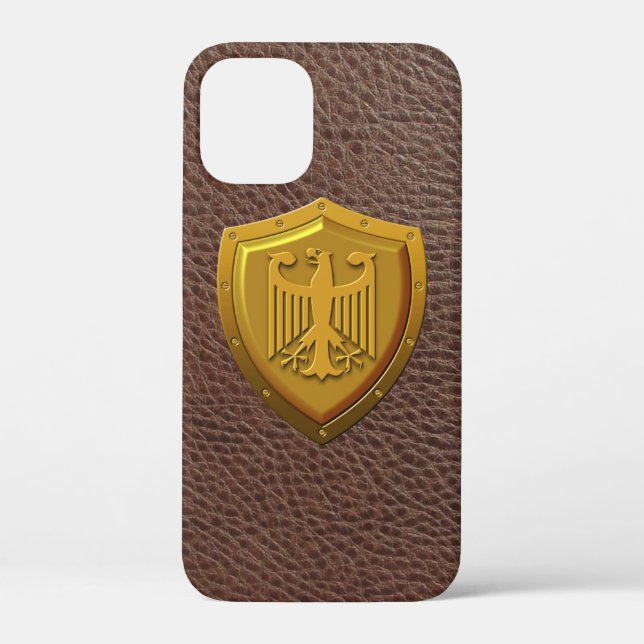 Funda De Case-Mate Para iPhone Águila alemana (Reverso )