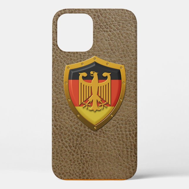 Funda De Case-Mate Para iPhone Águila alemana (Reverso )