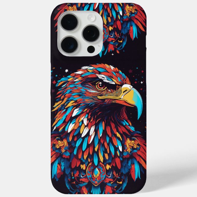 Funda De Case-Mate Para iPhone Águila americana gloriosa (Reverso )