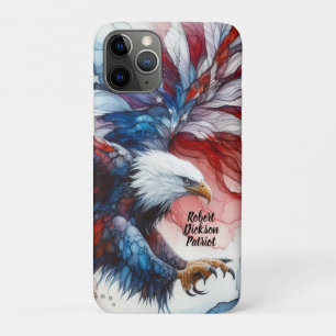 Funda Para iPhone 11 Pro Águila Americana Patriótica