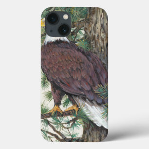 Funda Para iPhone 13 Águila calva en rama
