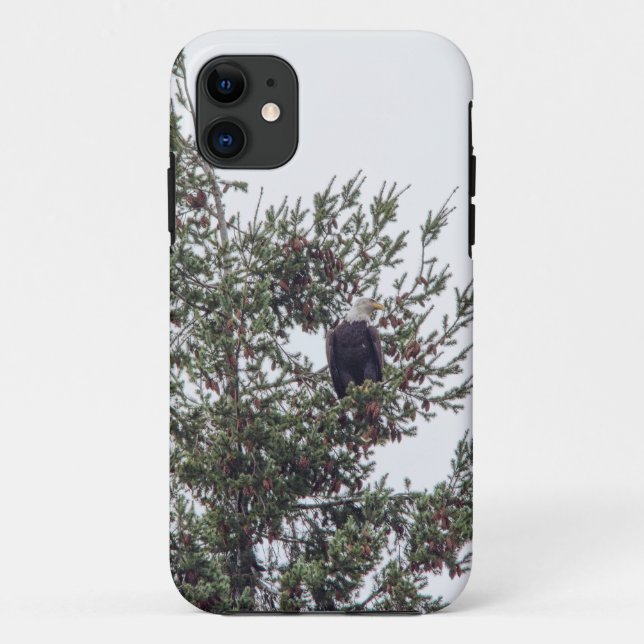 Funda De Case-Mate Para iPhone Águila calva P2825 (Reverso)