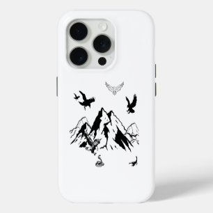 15 Pro Águila Majestuosa de Montaña – Funda para iPhone 1