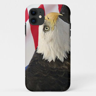 Funda Para iPhone 11 Águila y bandera