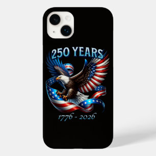 Funda Para iPhone 14 Plus De Case-Mate Águila y bandera patrióticas 250 años 1776-2026