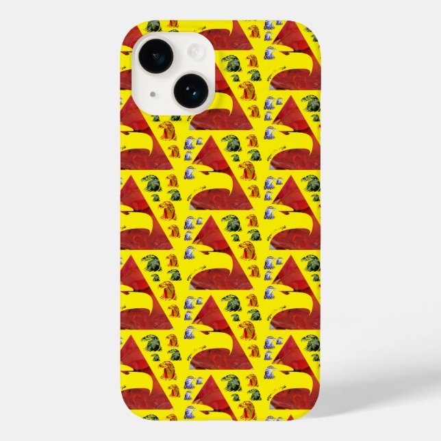 Funda De Case-Mate Para iPhone águilas refulgentes (Reverso )