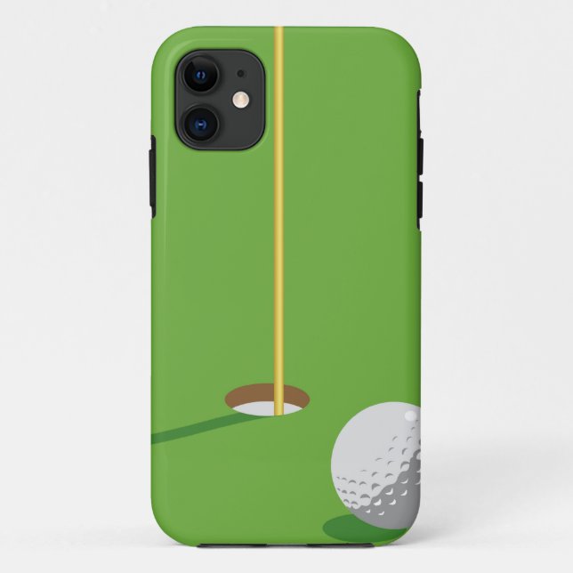 Funda De Case-Mate Para iPhone Agujero de golf (Reverso)