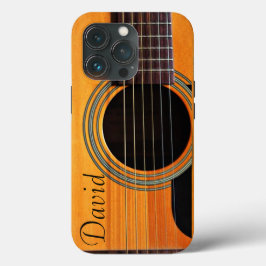 Funda Para iPhone 13 Pro Agujero de sonido de guitarra personalizado 