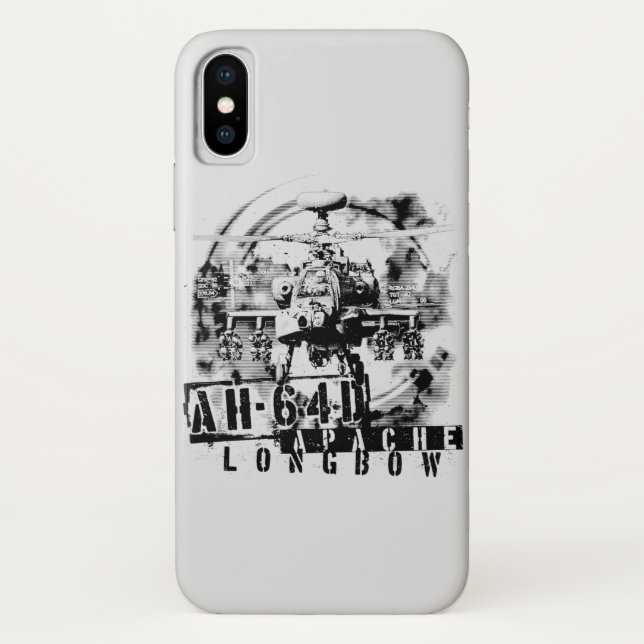 Funda De Case-Mate Para iPhone AH-64D Apache Longbow (Reverso)