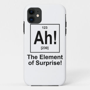 Funda Para iPhone 11 ¡Ah! El elemento de la sorpresa