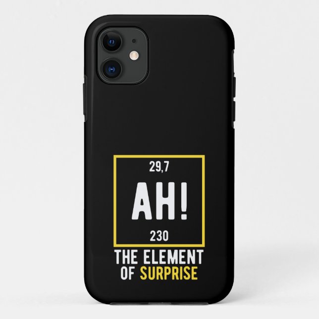 Funda De Case-Mate Para iPhone Ah The Element of Surprise (Reverso)
