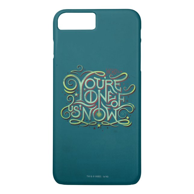 Funda De Case-Mate Para iPhone Ahora eres uno de nosotros, Green Graphic (Reverso)