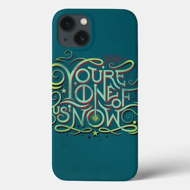 Funda De Case-Mate Para iPhone Ahora eres uno de nosotros, Green Graphic (Reverso)