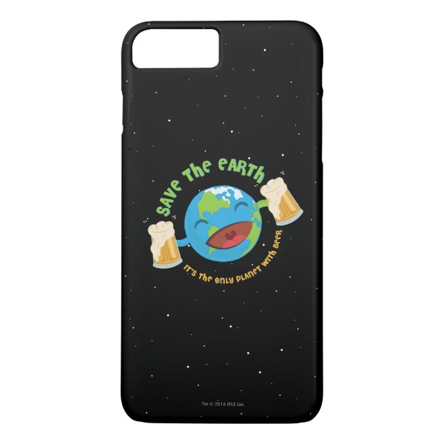 Funda De Case-Mate Para iPhone Ahorre la tierra (Reverso)