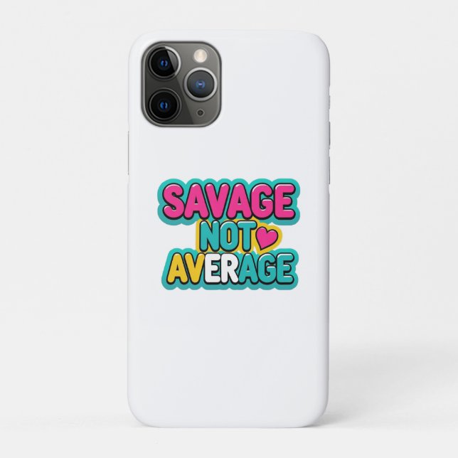FUNDA DE Case-Mate PARA iPhone AHORRO NO PROMEDIO (Reverso)