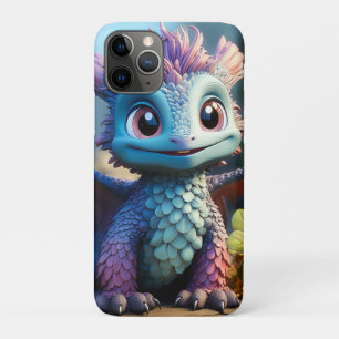 Funda Para iPhone 11 Pro Aiden, un dragón caprichoso