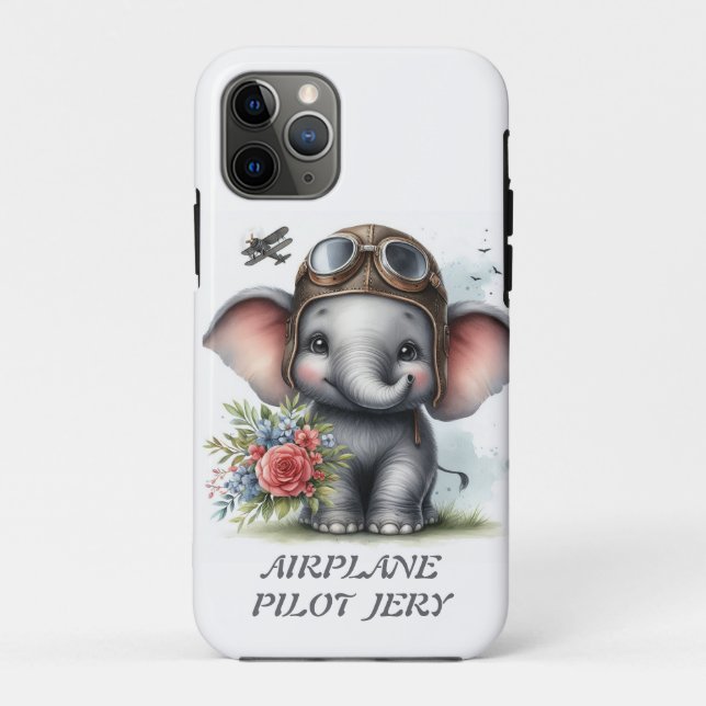 FUNDA DE Case-Mate PARA iPhone AIRPLANE PILOT JERY (Reverso)