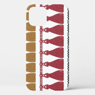 Funda Para iPhone 12 Aislado Tassel Fringe Garland Set.