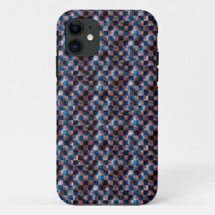 Funda Para iPhone 11 Ajedrez rústico en forma de arañazos cruzados