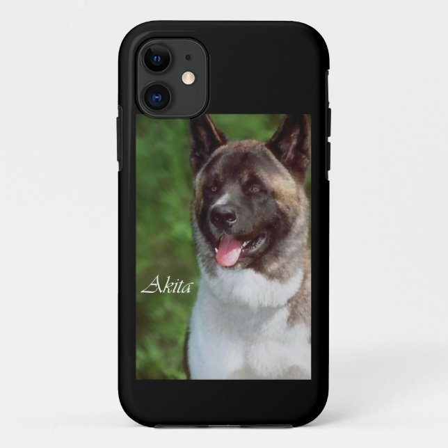 Funda De Case-Mate Para iPhone Akita Art (Reverso)