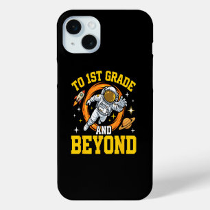 Funda Para iPhone 15 Mini al estudiante de astronauta de 1er grado y más all