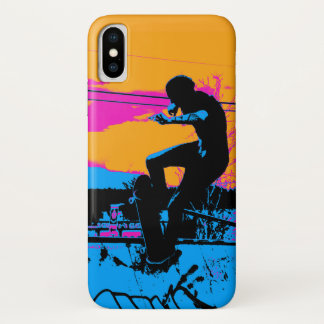 Funda Para iPhone X Al límite - Patinador