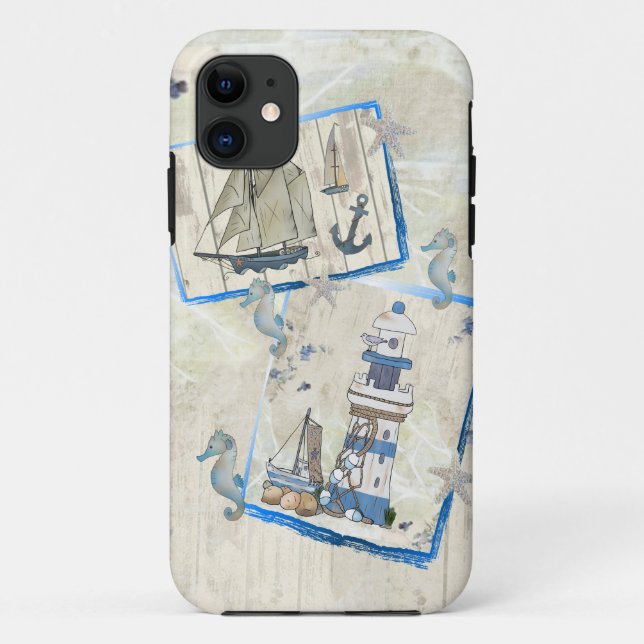 Funda De Case-Mate Para iPhone Al mar (Reverso)
