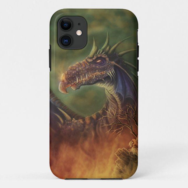 Funda De Case-Mate Para iPhone ¡al rescate! dragón de la fantasía (Reverso)