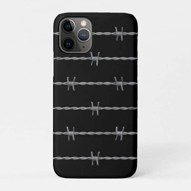 Funda De Case-Mate Para iPhone Alambre de púas (Reverso)