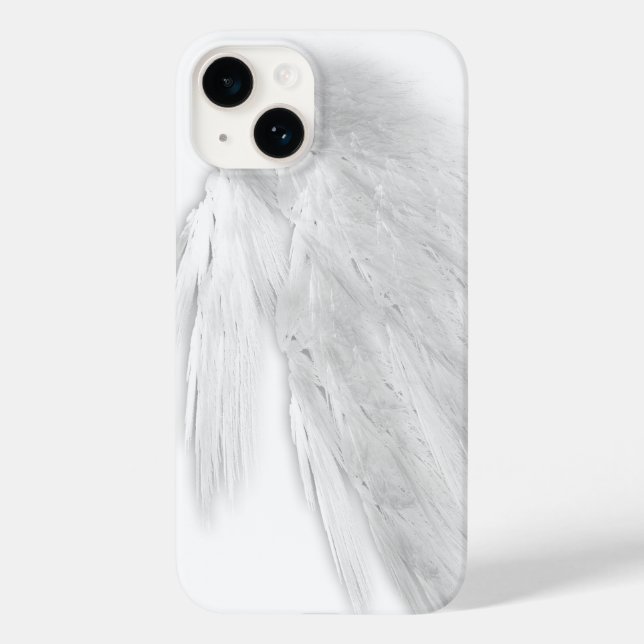 Funda De Case-Mate Para iPhone ALAS DE ÁNGEL Blancas Derecha Personalizables (Reverso )