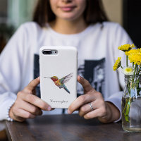 Alas de Arcoíris: Arte Vibrante de Colibrí, person
