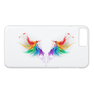 Funda Para iPhone 8 Plus/7 Plus Alas del arco iris fluidas