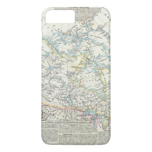 Funda De Case-Mate Para iPhone Alaska, Canadá, Groenlandia (Reverso)