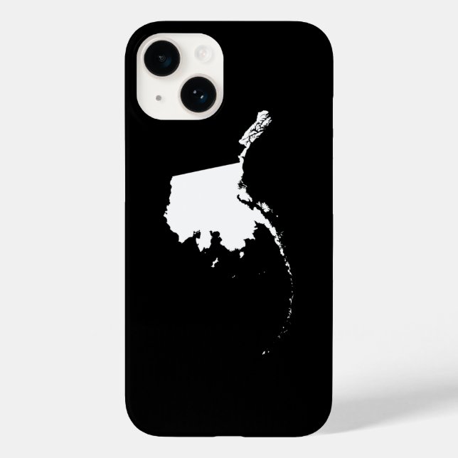 Funda De Case-Mate Para iPhone Alaska en blanco (Reverso )