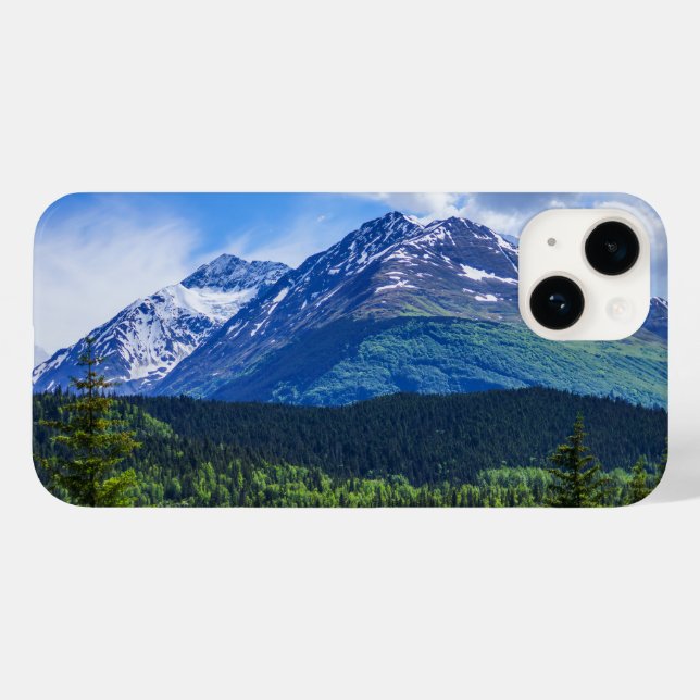 Funda De Case-Mate Para iPhone Alaska Scenic Byway Mountain (Reverso  (Horizontal))