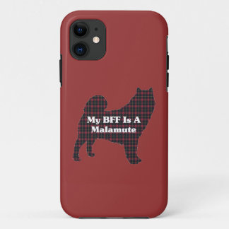 Funda Para iPhone 11 Alaskan Malamute BFF