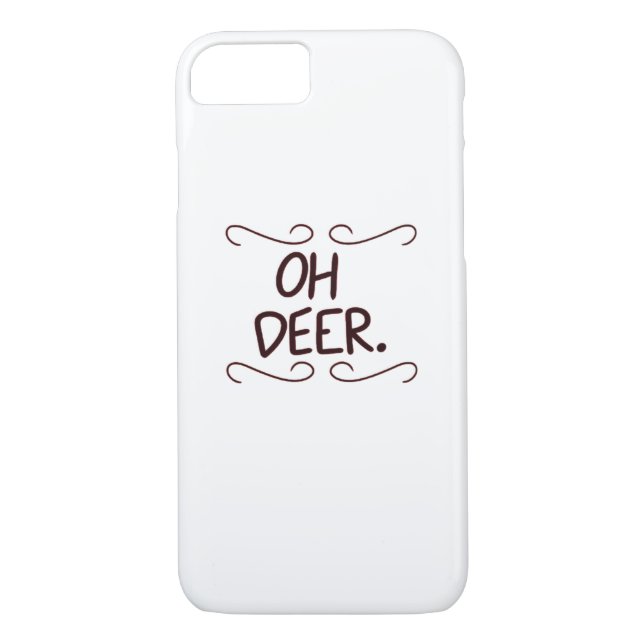 Funda De Case-Mate Para iPhone Alastor Oh Deer Creative Art Design  (Reverso)