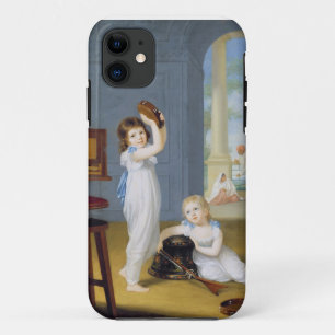 Funda Para iPhone 11 Albañil de Emily y de George, c.1794-95 (aceite e
