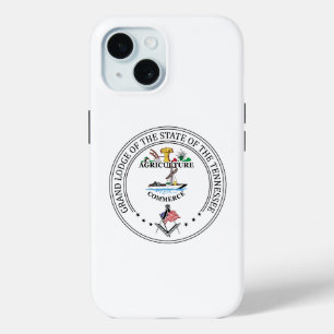 Funda Para iPhone 15 Albergue de masonería del estado de Tennessee