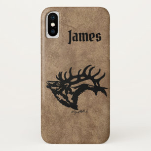 Funda Para iPhone X Alce de toro