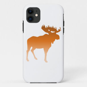 Funda Para iPhone 11 Alces anaranjados