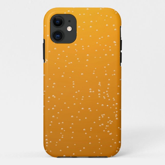 Funda De Case-Mate Para iPhone Ale con pequeñas burbujas fondo arte (Reverso)